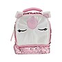 Accessory Innovations Lunch Bag, White/Pink/Silver (B21GC49616-ST)~#|#~sp122992628_sc7