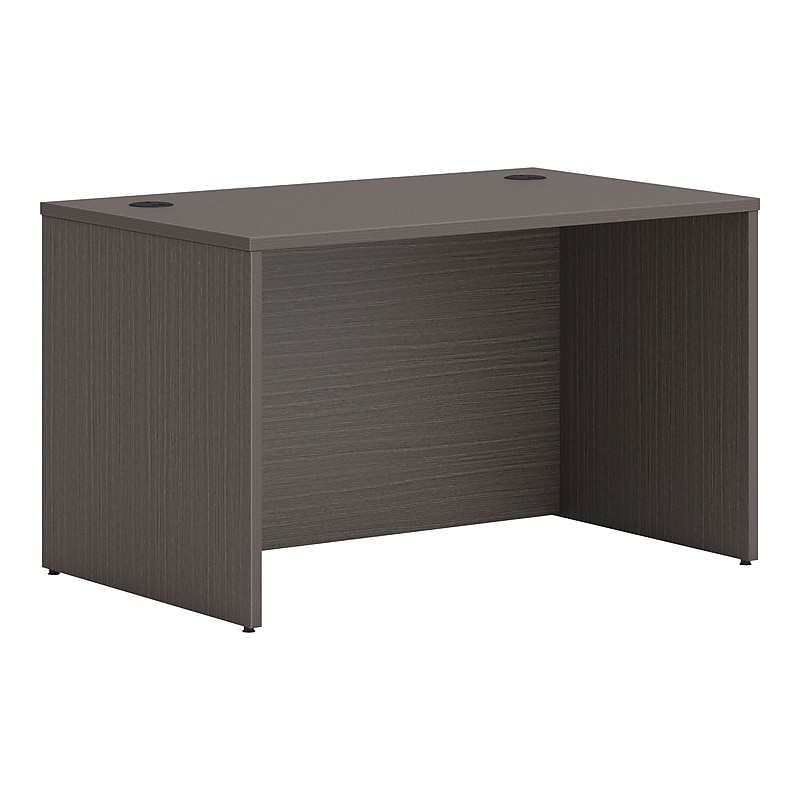 HON Mod 48"W Desk Shell, Slate Teak (HLPLDS4830.LSL1) image 1