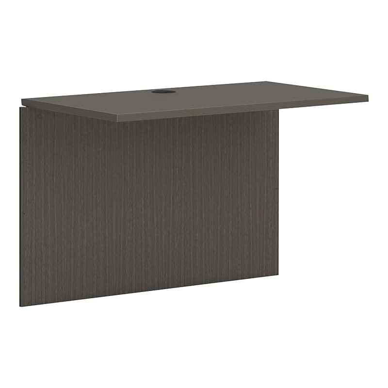 HON Mod 42" Bridge Desk, Slate Teak (HLPLB4224.LSL1) image 1