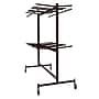 National Public Seating Folding Chair Dolly, Chair Truck w/ Checkerette Bars, Brown (84-60)~#|#~sp122994607_sc7