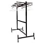 National Public Seating Folding Chair Dolly, Table and Chair Storage Truck With Checkerette Bars, Dark Brown (42-8-60)~#|#~sp122994616_sc7