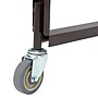 National Public Seating Folding Chair Dolly, Table and Chair Storage Truck With Checkerette Bars, Dark Brown (42-8-60)~#|#~sp122994683_sc7