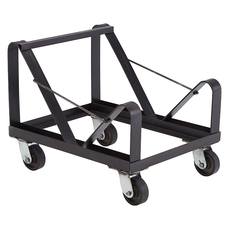 National Public Seating Stack Chair Dolly For 8500 Series Chair, Black (DY85) image 1