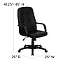 Flash Furniture Holly Vinyl Swivel High Back Executive Office Chair, Black (H8021)~#|#~sp123068828_sc7