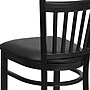 Flash Furniture HERCULES Series Traditional Metal Vertical Back Restaurant Barstool, Black (XUDG6R6BVRTBLKV)~#|#~sp123069745_sc7