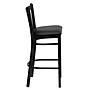 Flash Furniture HERCULES Series Traditional Metal Vertical Back Restaurant Barstool, Black (XUDG6R6BVRTBLKV)~#|#~sp123069746_sc7