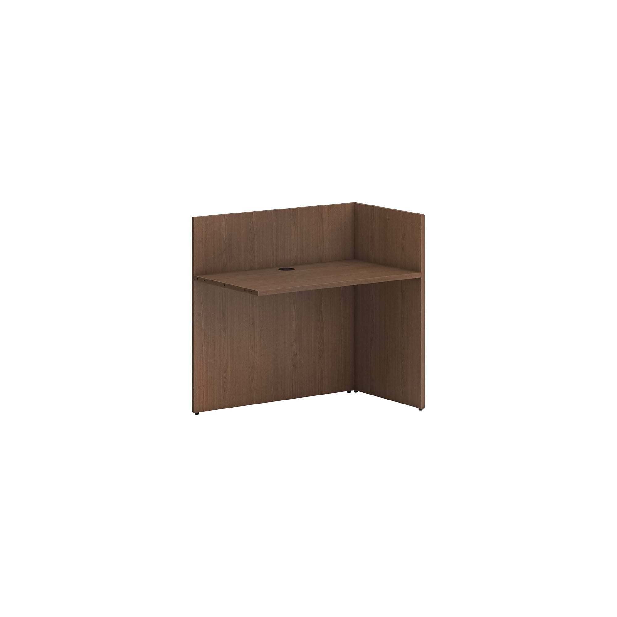 HON Mod 42″ Reception Return Shell Desk, Sepia Walnut (HLPLRCPNRS4225.LSE1) Sansujyuku sansujyuku.com