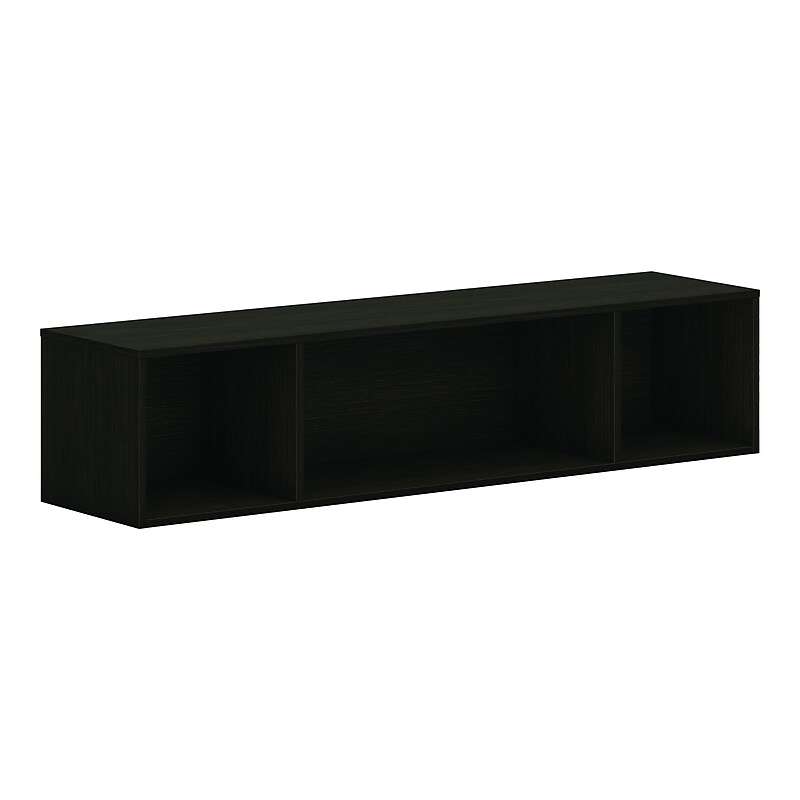 HON Mod 13.5" Wall Cabinet with 1 Shelf, Java Oak (HLPLWMH60.LJA1) image 1