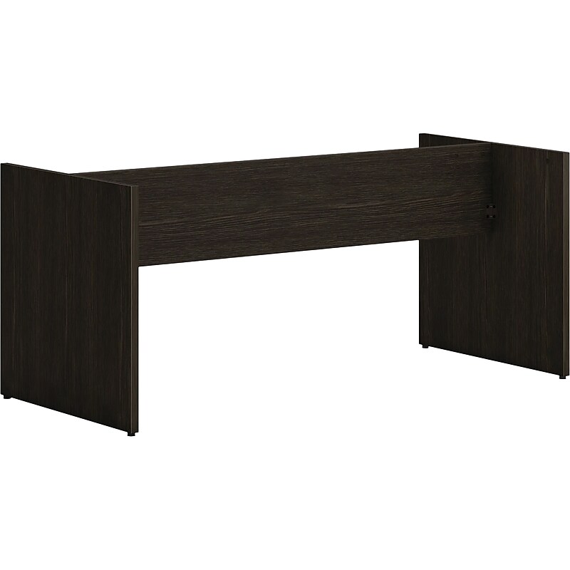 HON Mod 63.5" Slab Base for 96" Table Top, Java Oak (HLPLTBL96BASE.LJA1) image 1