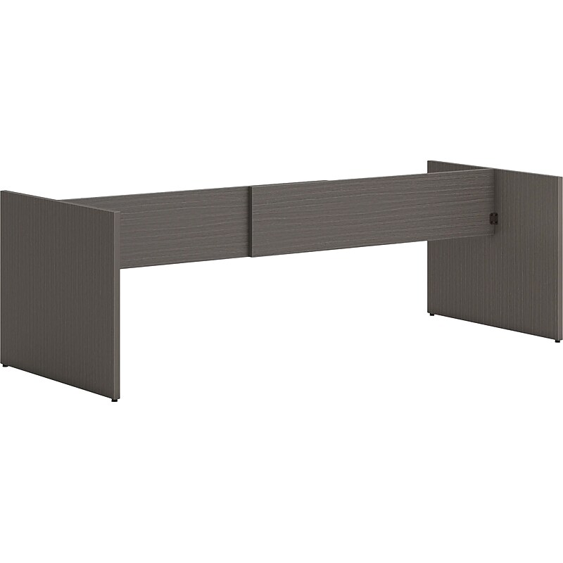 HON Mod Slab Base for 120" Table Top, Slate Teak (HLPLTBL120BASE.LSL1) image 1