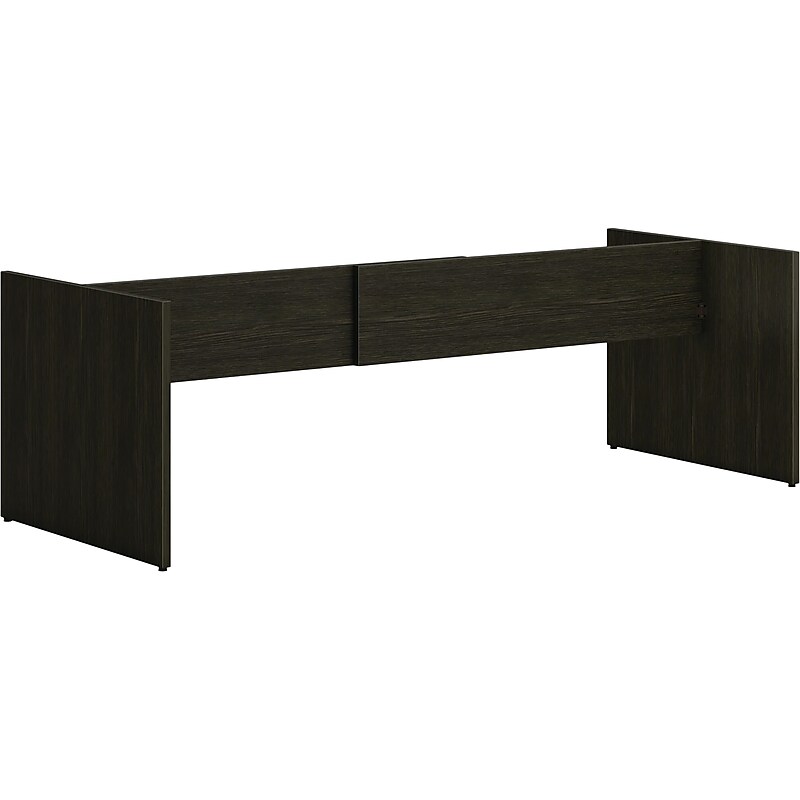 HON Mod Slab Base for 120" Table Top, Java Oak (HLPLTBL120BASE.LJA1) image 1
