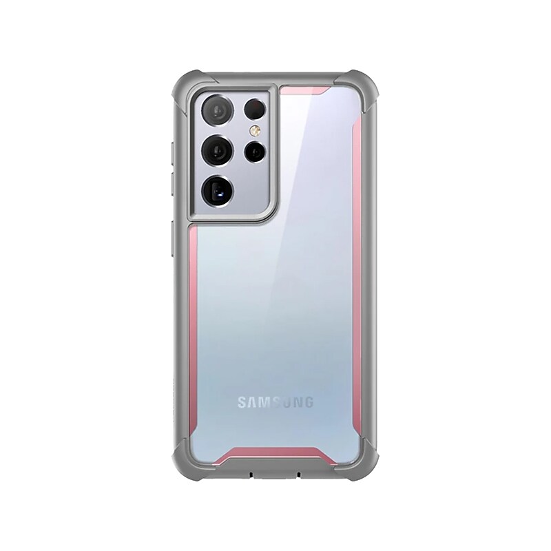 i-Blason Ares Pink Rugged Case for Samsung Galaxy S21 Ultra (Galaxy-S21Ultra-Ares-Pink) image 1