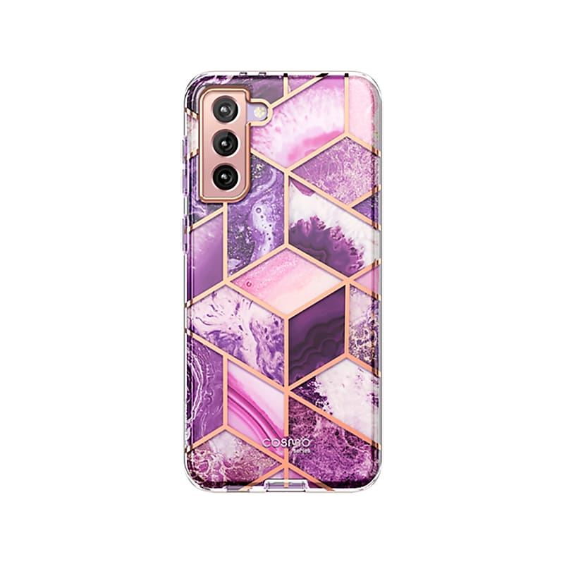 i-Blason Cosmo Marble Purple Case for Samsung Galaxy S21 (Galaxy-S21-Cosmo-Ameth) image 1