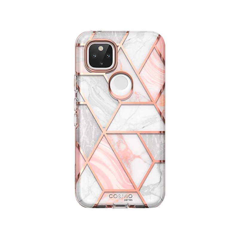 i-Blason Cosmo Marble Pink Case for Google Pixel 5 (GooglePixel5-Cosmo-SP-Marble) image 1