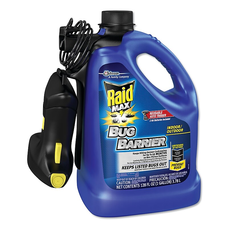 Raid Max Bug Barrier, 128 oz Bottle (SJN620726EA) image 1