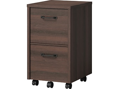 Whalen Dulzura 2-Drawer Mobile Vertical File Cabinet, Letter/Legal Size, 29.25″H x 17″W x 20″D, Dark Brown (SPUS-DZMF-DBM) Sansujyuku sansujyuku.com