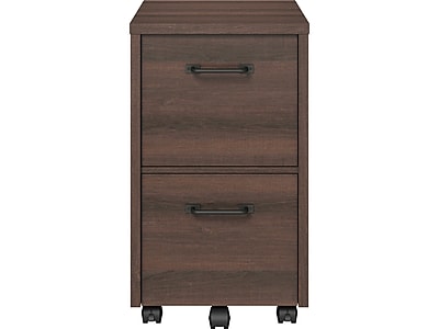Whalen Dulzura 2-Drawer Mobile Vertical File Cabinet, Letter/Legal Size, 29.25″H x 17″W x 20″D, Dark Brown (SPUS-DZMF-DBM) Sansujyuku sansujyuku.com