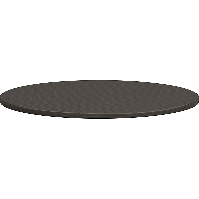 HON Mod 42" Conference Table Top, Slate Teak (HLPLTBL42RND.LSL1) image 1