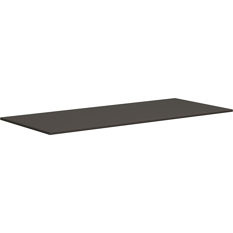 HON Mod 96" Conference Table Top, Slate Teak (HLPLTBL4296RCT.LSL1) image 1