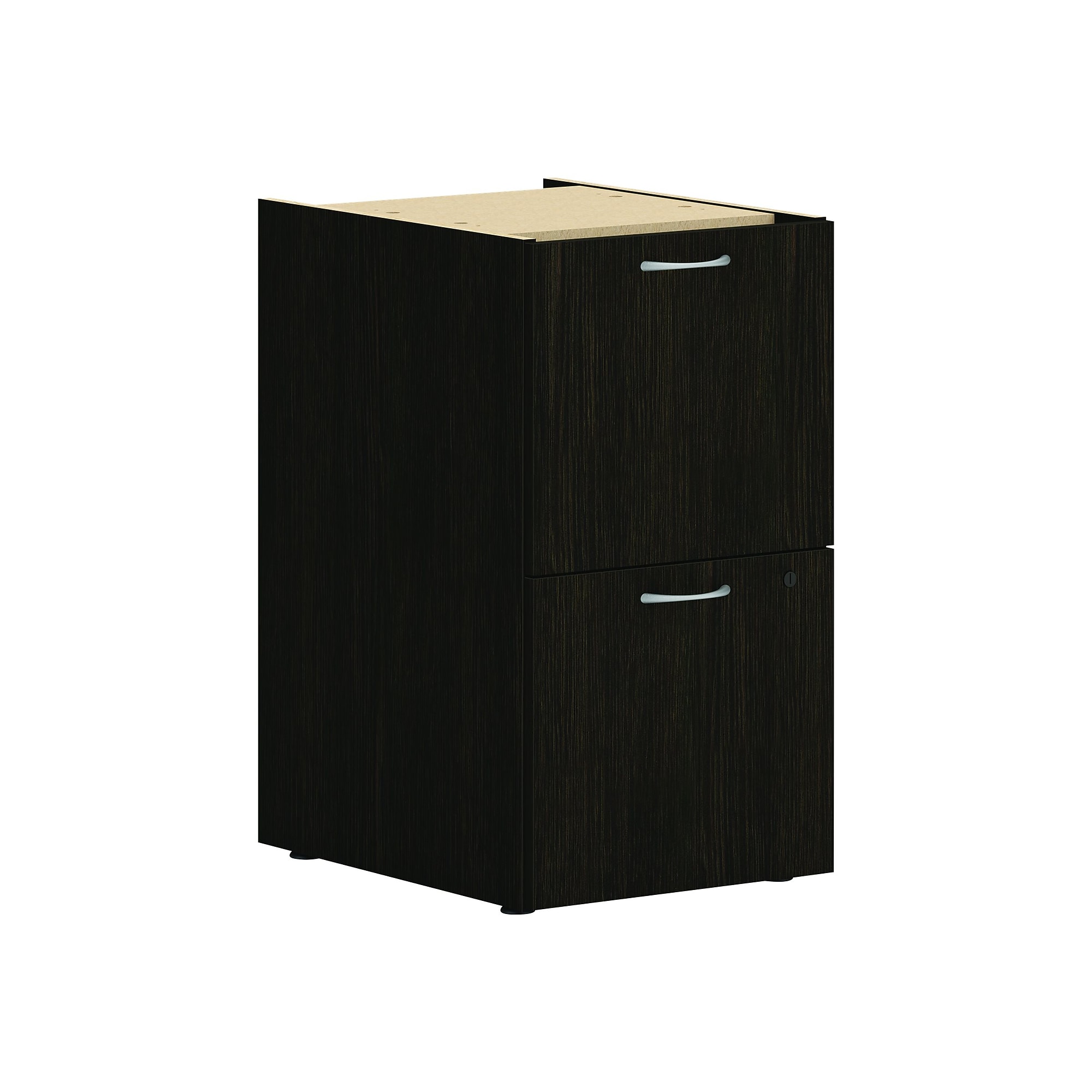 HON Mod 2-Drawer Vertical File Cabinet, Support Pedestal, Letter/Legal, Java Oak, 20″ (HLPLPSFF.LJA1) Sansujyuku sansujyuku.com
