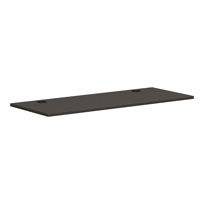 HON Mod 60" Table Top, Slate Teak (HLPLRW6024.LSL1) image 1
