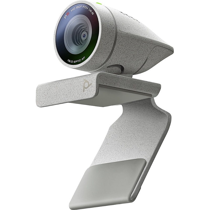 Poly Studio P5 HD 1080p Webcam, White (2200-87070-001) image 1