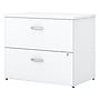 Bush Business Furniture Easy Office 2-Drawer Lateral File Cabinet, Locking, Letter/Legal, Pure White, 36" (EO109WHSU)~#|#~sp123232998_sc7
