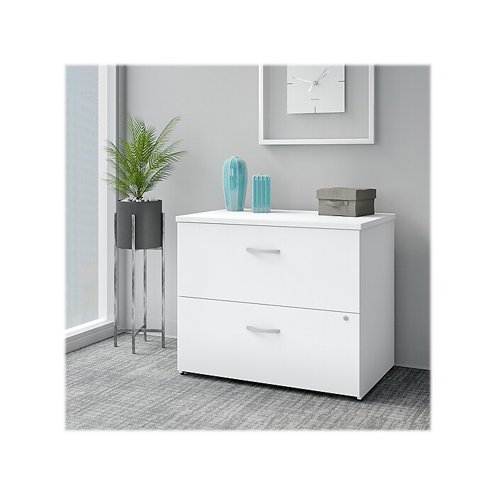 Bush Business Furniture Easy Office 2-Drawer Lateral File