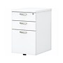 Bush Business Furniture Easy Office 3-Drawer Mobile Vertical File Cabinet, Letter/Legal Size, Lockable, Pure White (EOF116WH-03)~#|#~sp123233031_sc7