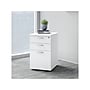 Bush Business Furniture Easy Office 3-Drawer Mobile Vertical File Cabinet, Letter/Legal Size, Lockable, Pure White (EOF116WH-03)~#|#~sp123233032_sc7