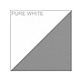 Bush Business Furniture Easy Office 66"H x 61"W Cubicle Panel Workstation, Pure White/Silver Gray (EODH260WH-03K)~#|#~sp123233053_sc7