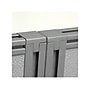 Bush Business Furniture Easy Office 45"H x 60"W L-Shaped Cubicle Panel Workstation, Pure White/Silver Gray (EOD360WH-03K)~#|#~sp123233058_sc7