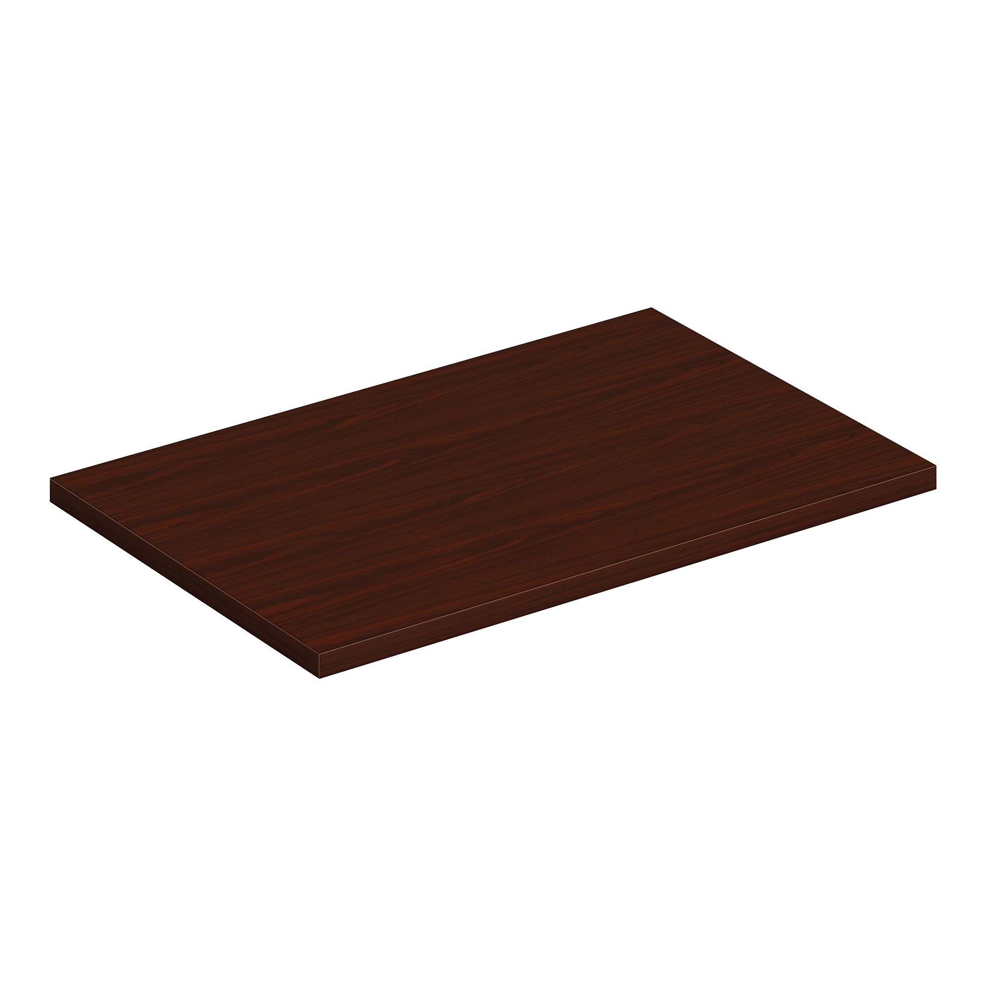 HON Mod 36″ Low Credenza Cabinet Top, Traditional Mahogany (HLPLCL3620TOP.LTM1) Sansujyuku sansujyuku.com