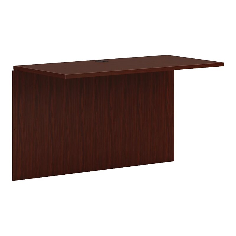 HON Mod 48" Desk Returns, Traditional Mahogany (HLPLB4824.LTM1) image 1