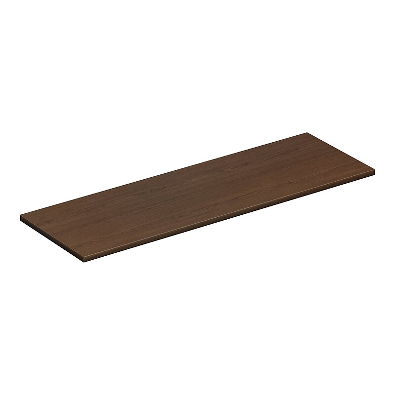 HON Mod 60" Low Credenza Cabinet Top, Sepia Walnut (HLPLCL6020TOP.LSE1) image 1