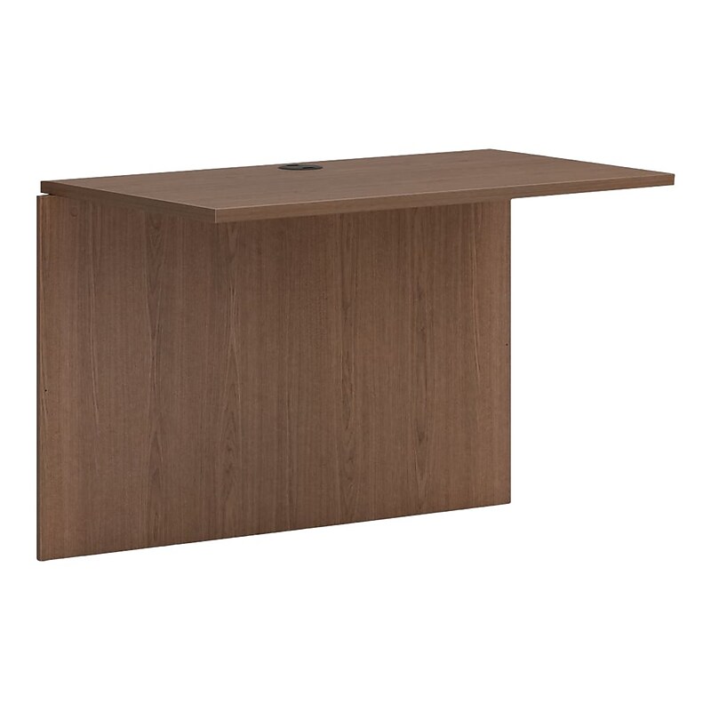 HON Mod 42" Desk Bridge, Sepia Walnut (HLPLB4224.LSE1) image 1