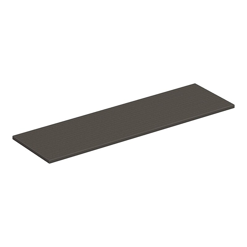 HON Mod 66" Low Credenza Cabinet Top, Slate Teak (HLPLCL6620TOP.LSL1) image 1