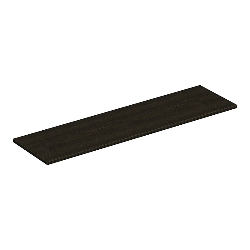 HON Mod 72" Low Credenza Cabinet Top, Java Oak (HLPLCL7220TOP.LJA1) image 1