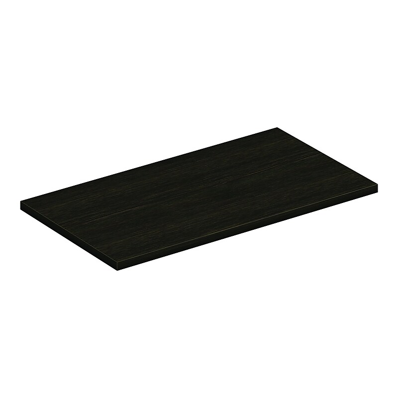 HON Mod 36" Low Credenza Cabinet Top, Java Oak (HLPLCL3620TOP.LJA1) image 1