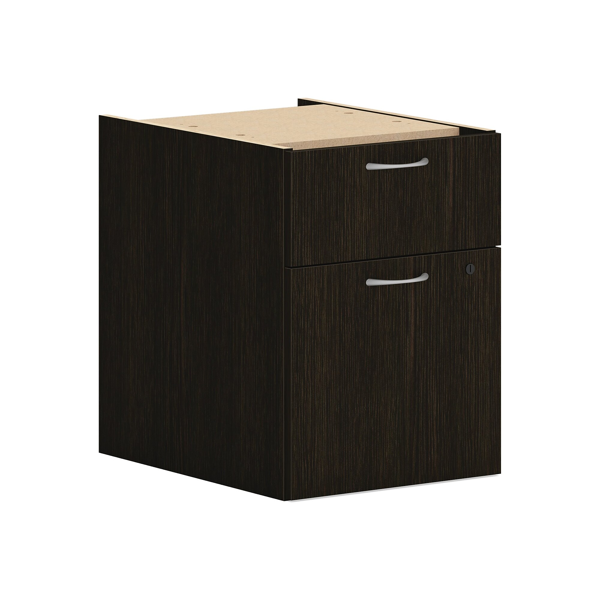 HON Mod 2-Drawer Mobile Vertical File Cabinet, Letter/Legal Size, Lockable, 20″H x 15″W x 20″D, Java Oak (HONPLPHBFLJ1) Sansujyuku sansujyuku.com