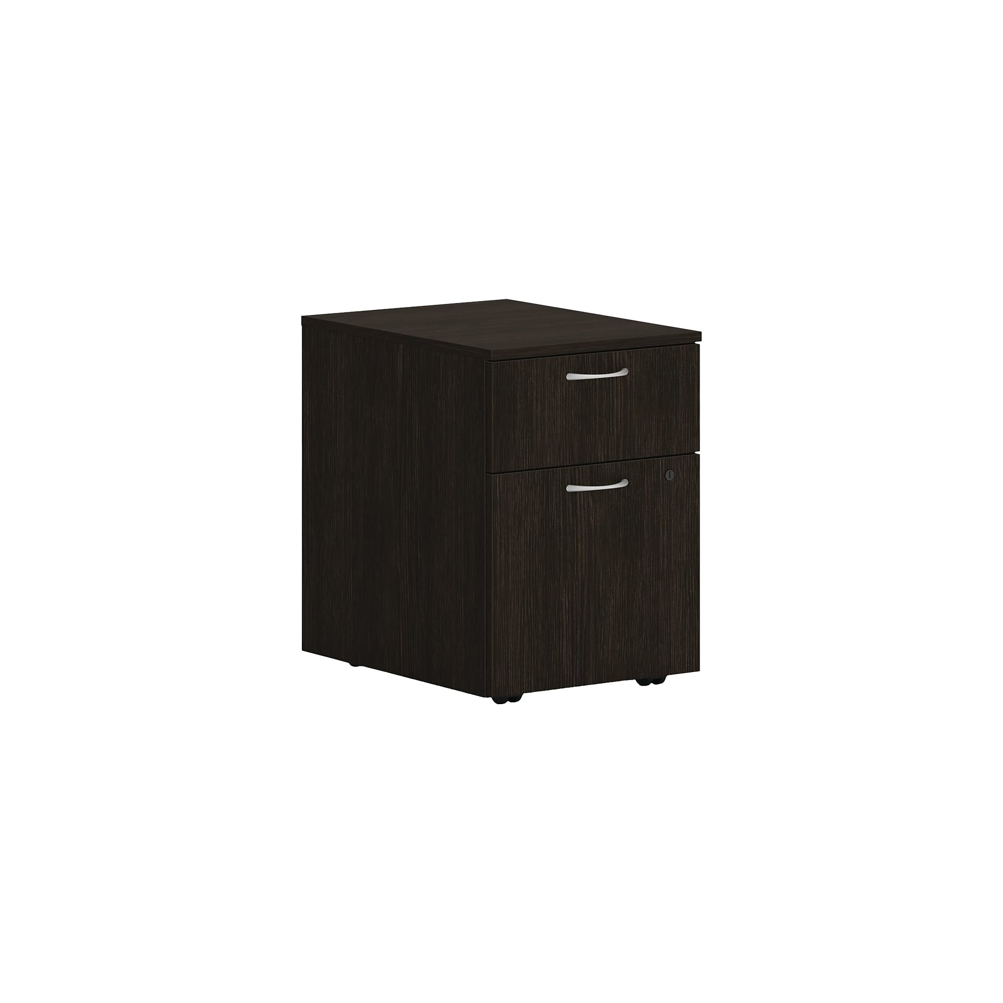 HON Mod 2-Drawer Vertical File Cabinet, Mobile Pedestal, Letter/Legal, Java Oak, 20″ (HLPLPMBF.LJA1) Sansujyuku sansujyuku.com