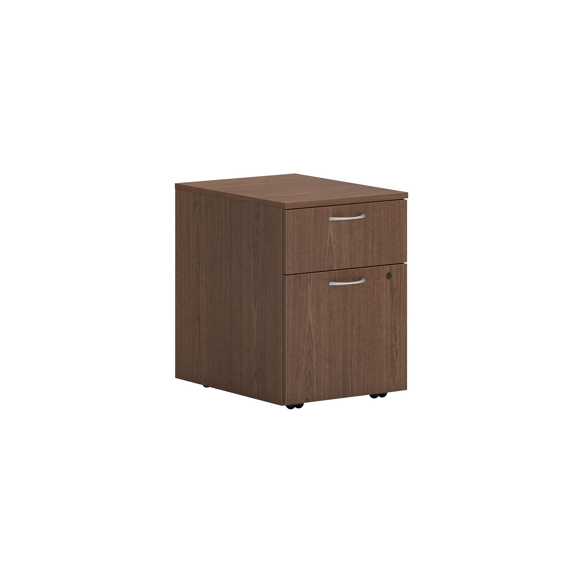 HON Mod 2-Drawer Vertical File Cabinet, Mobile Pedestal, Letter/Legal, Sepia Walnut, 20″ (HLPLPMBF.LSE1) Sansujyuku sansujyuku.com
