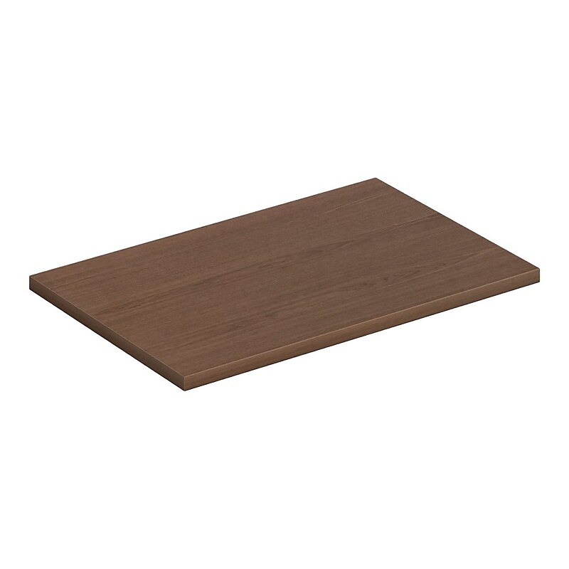 HON Mod 30" Low Credenza Cabinet Top, Sepia Walnut (HLPLCL3020TOP.LSE1) image 1
