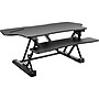 Mount-It! 49"W Electric Adjustable Standing Desk Converter with USB Charging Port, Black (MI-7962)~#|#~sp123233981_sc7