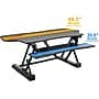 Mount-It! 49"W Electric Adjustable Standing Desk Converter with USB Charging Port, Black (MI-7962)~#|#~sp123233982_sc7