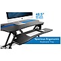 Mount-It! 49"W Electric Adjustable Standing Desk Converter with USB Charging Port, Black (MI-7962)~#|#~sp123233984_sc7