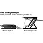 Mount-It! 49"W Electric Adjustable Standing Desk Converter with USB Charging Port, Black (MI-7962)~#|#~sp123233990_sc7