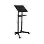 Mount-It! 24"W Portable Lectern Adjustable Aluminum Standing Podium, Black (MI-7971)~#|#~sp123233992_sc7