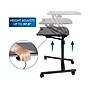 Mount-It! 28"W Manual Adjustable Standing Desk, Black (MI-7969)~#|#~sp123234019_sc7