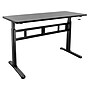 Mount-It! 55"W Manual Adjustable Standing Desk, Black (MI-7981)~#|#~sp123234021_sc7